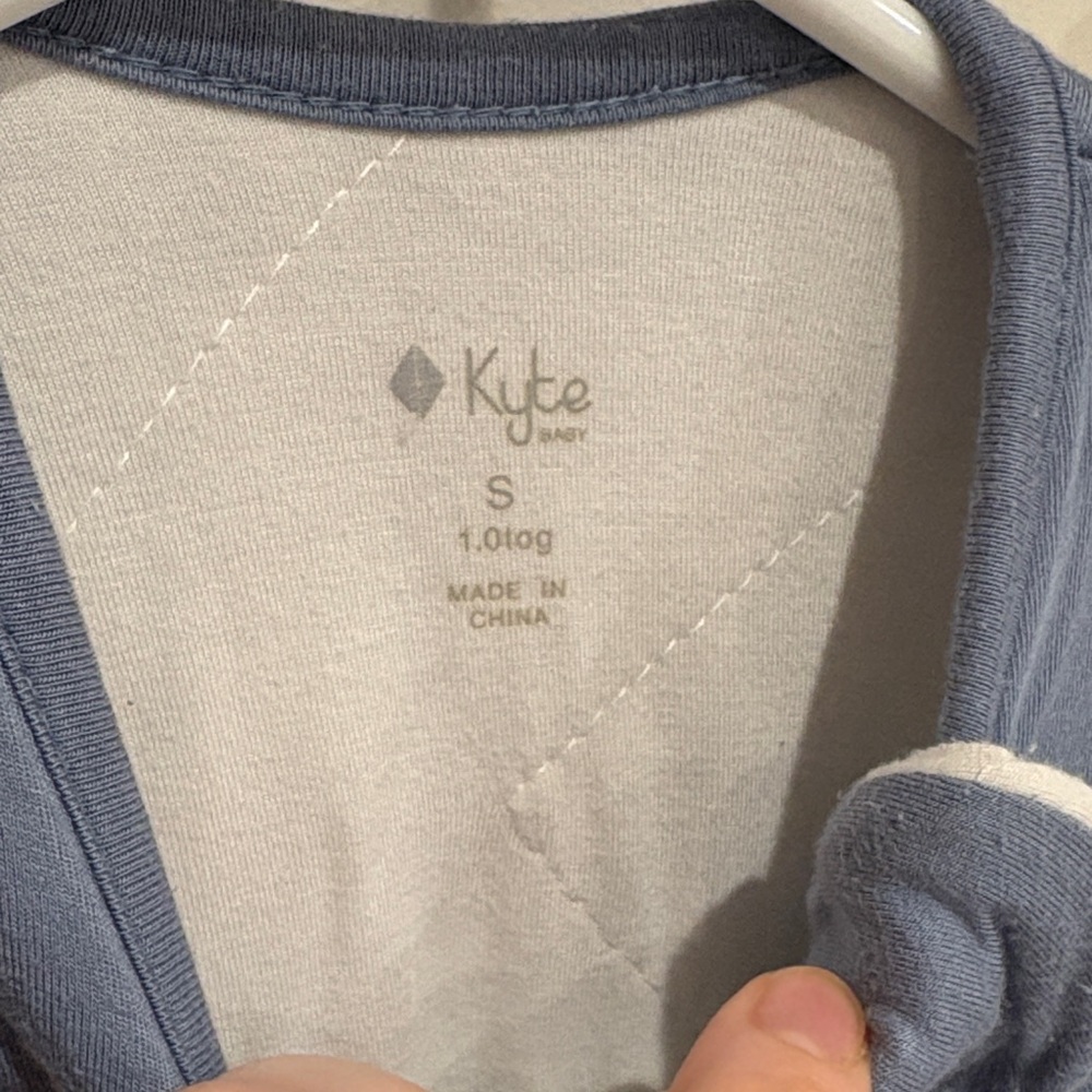 Kyte Baby Sleep Sack Small 1.0 Tog Slate Sleep Bag - Picture 3 of 6